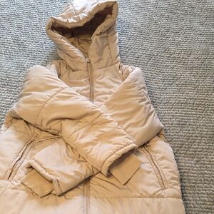 Long Hooded Puffer Jacket